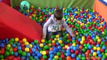 Indoor Playground Family Fun for Kids Play Center Slides Playroom with Balls | TheChildhoo