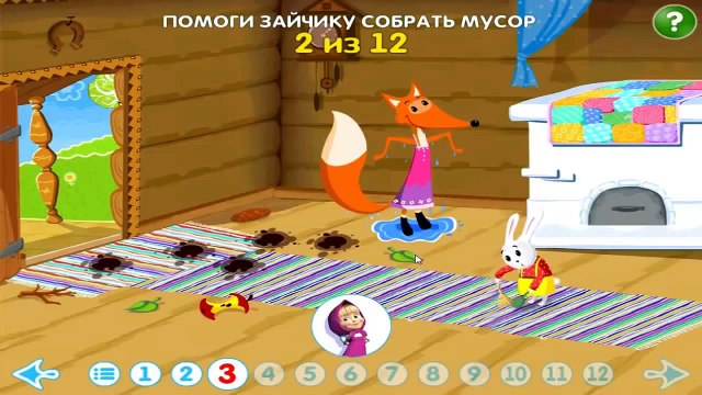 Маша и медведь. Машины сказки. Лиса и заяц. Мультик - Игра Маша и Медведь. Игры для девоче