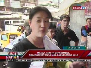 SONA: Manila Health Department, nag-inspeksyon sa mga bagsakan ng yelo sa Maynila