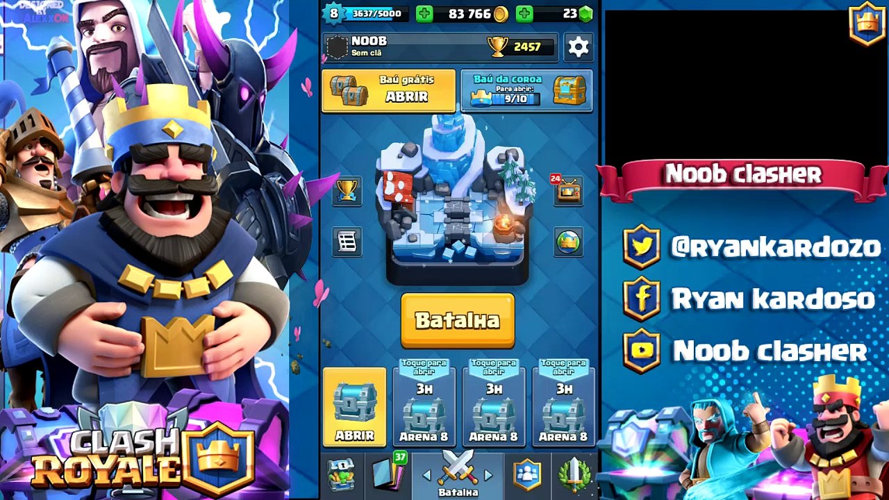 4 DE VIDA - CLASH ROYALE