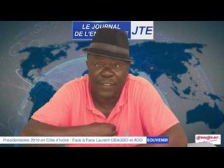JTE/ Gbi de Fer revient sur le face-à-face télévisé Gbagbo-Ouattara en 2010