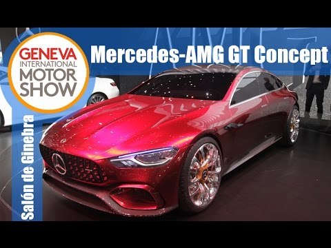 Mercedes-AMG GT Concept - Presentación Salón de Ginebra 2017