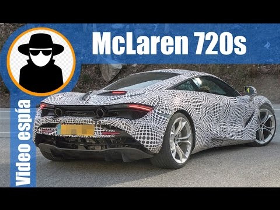 McLaren 720S 2017 spy