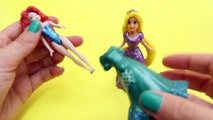 Play Doh Disney Princess Dolls Frozen Princess Elsa Playdough Dress Hasbro Toys