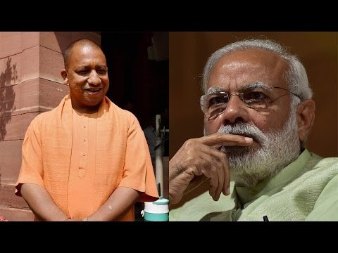 PM Modi attends new UP government swearing-in ceremony | Oneindia News