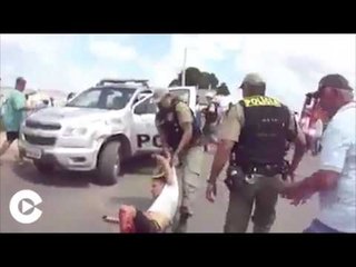 Homem é baleado por PM em protesto em Pernambuco