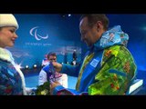 Men's 12.5km middle distance biathlon sitting Victory Ceremony | Sochi 2014 Paralympic Winter Games