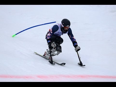 Heath Calhoun (1st run) | Men's super combined sitting | Alpine skiing | Sochi 2014 Paralympics