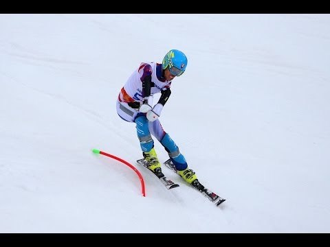 Martin France (1st run) | Men's super combined standing | Alpine skiing | Sochi 2014 Paralympics