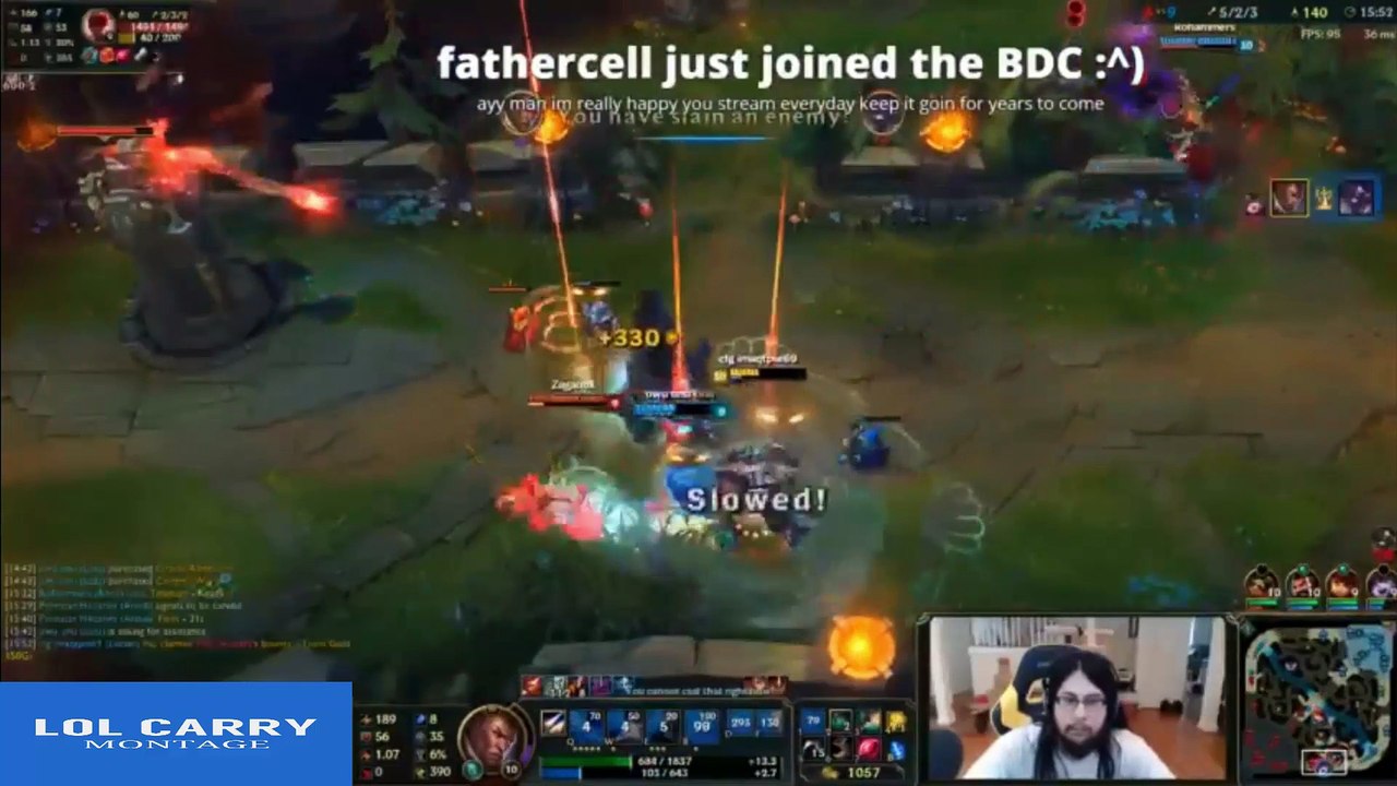Imaqtpie Solo Q Lucian Bot Lane [ Challenger ]