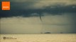 Twin Waterspouts Spotted Off Queensland Coast