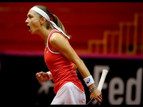 Highlights: Aleksandra Krunic (SRB) v Kirtsen Flipkens (BEL)