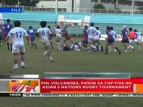 BT: PHL Volcanoes, pasok sa top five ng Asian 5 Nations Rubgy Tournament