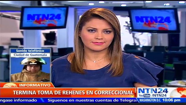 Los retenidos estuvieron más de 30 horas en la correccional”: jefe Departamento de RR. PP. de Bomberos Voluntarios sobre toma de rehenes en Guatemala