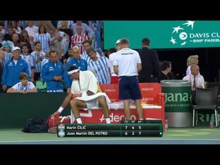 Copy of Highlights: Marin Cilic (CRO) v Juan Martin del Potro (ARG)