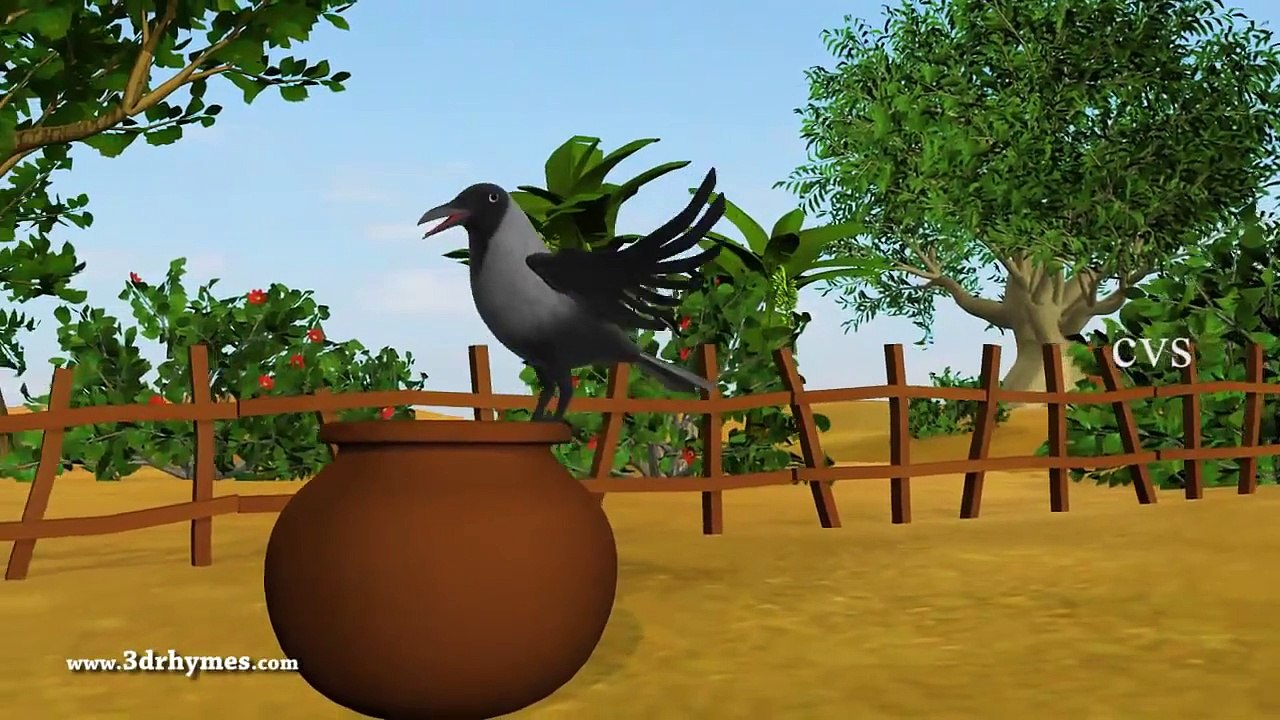 Ek Kauwa Piyaasa Tha poem-Best Urdu poems for kids- 3D Animation Nursery Rhymes and kids Songs best Hindi poems for kids