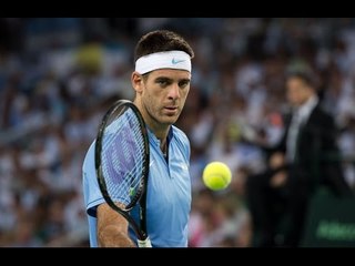 Del Potro's stunning 'tweener lob in Davis Cup Final