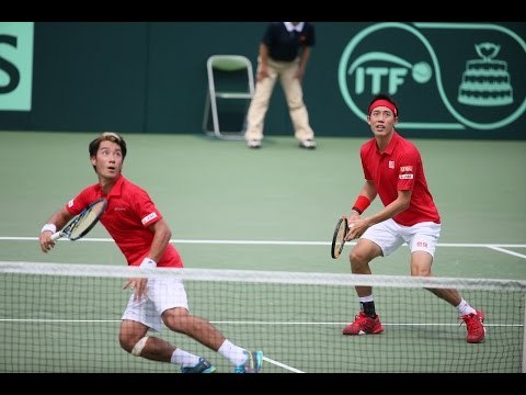 Highlights: Kei Nishikori/Yuichi Sugita (JPN) v Artem Smirnov/Sergiy Stakhovsky (UKR)