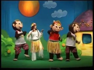 Canciones infantiles - DICEN QUE LOS MONOS - Cantando con Adriana