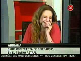 Adriana - Entrevista en EL DIARIO DEL DOMINGO - CANAL 26