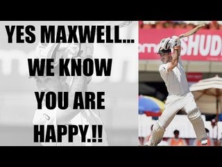 India vs Australia 3rd Test: Glenn Maxwell says, he is happy to be back in Test team | Oneindia News