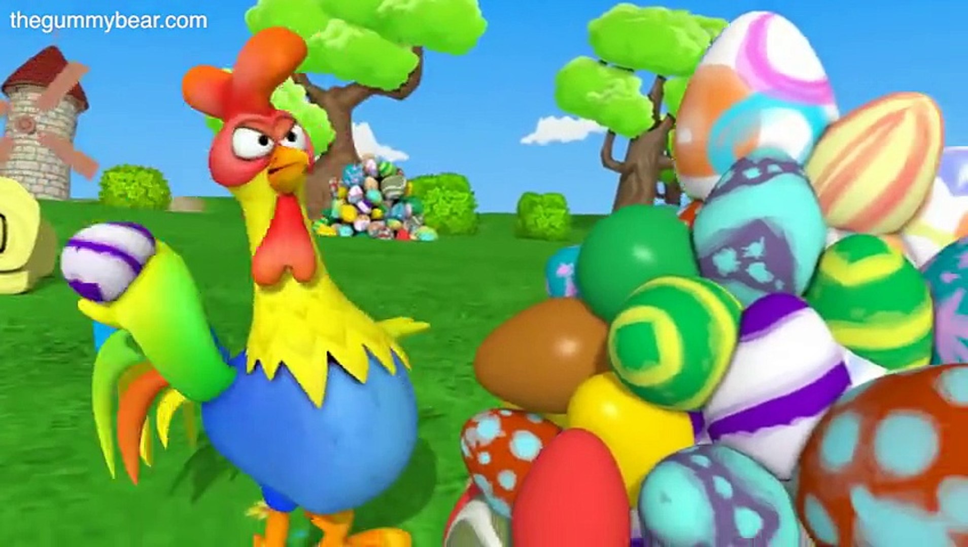 Easter Egg Poppin' Gummy Bear Song Remix - Gummibär Osito Gominola Gumimaci Ursinho Gummy Anima