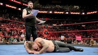 Kevin Owens Attacks Chris Jericho in Highlight Heel - WWE Raw 20 March 2017