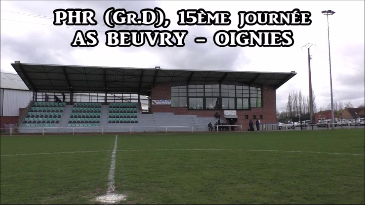 PHR (J15) AS BEUVRY - OIGNIES, Résumé (2017)