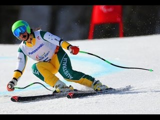 Melissa Perrine (1st run) | Women's super combined visually impaired | Alpine skiing | Sochi 2014