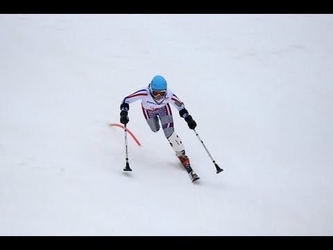 Inga Medvedeva (1st run) | Women's super combined standing | Alpine skiing | Sochi 2014 Paralympics