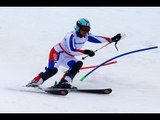 Solene Jambaque (1st run) | Women's super combined standing | Alpine skiing | Sochi 2014 Paralympics
