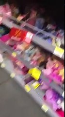 Spoiled Kids in Walmart. Epic temper tantrum. Self Control Fail. Total mayhem rotten littl