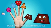shapes finger family | learn shapes | nursery rhymes | 3d rhymes | kids songs | childrens