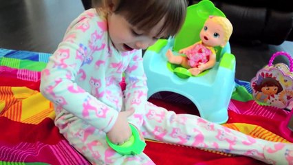 Bad Baby Bloody Tooth Makeup Fail Compilation- Toy Freaks Out!-QCf6PscMiwo