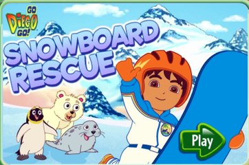 Go Diego Go! - Diegos Snowboard Rescue 3D! - New Full Game English - Dora Friend The Expl