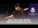 2017 Qatar Open Highlights: Ma Long vs Fan Zhendong (Final)