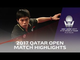 Video herunterladen: 2017 Qatar Open Highlights: Koki Niwa vs Chuang Chih-Yuan (1/4)