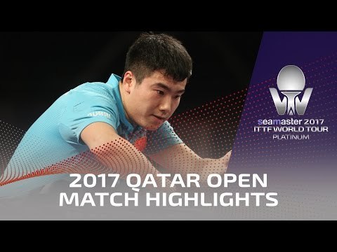 2017 Qatar Open Highlights: Fang Bo vs Liang Jingkun (1/4)
