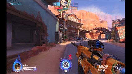 Overwatch: Ana outplays Tracer's recall