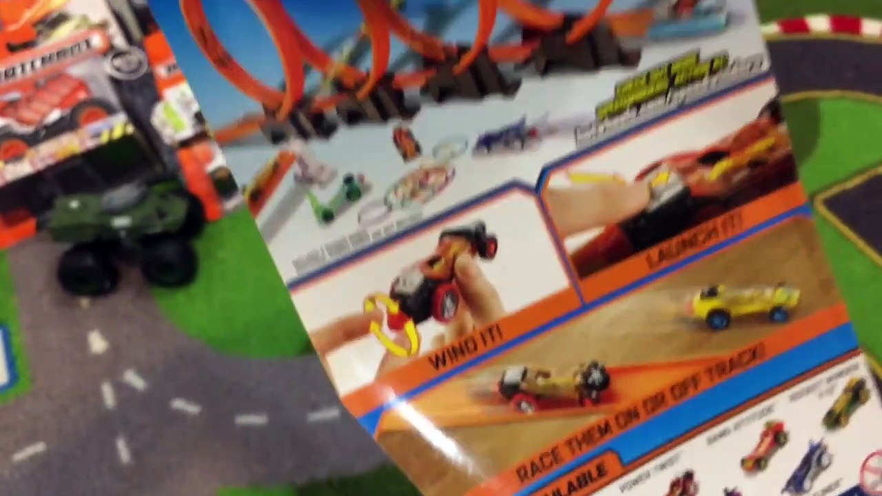 Toy Cars for Kids - Matchbox Cars Unboxing - Hot Wheels Speed Winders - Matchbox Monster Tr