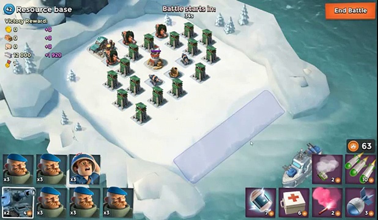 Frost Plays - Boom Beach - Ep. 4 - Resource Base 9