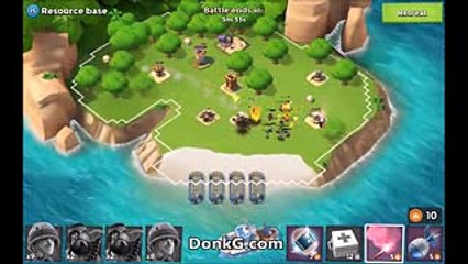 MAX WARRIORS ATTACKS GEARHEART! | Boom Beach | MILLIONS OF RESOURCES