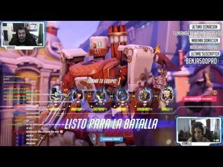 Jugando en Vivo Overwatch por Twitch 23