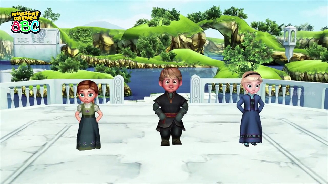 Frozen Fire Elsa Rain Rain Go Away ABC Phonic Rhymes | Ringa Ringa Roses Nursery Rhymes fo