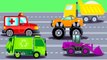 LEARN COLORS with Small CARS on Truck in Spiderman Cartoon for Kids Learn Numbers & Color