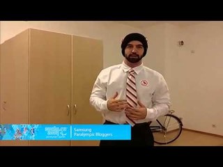 Greg Westlake: Opening ceremony outfit at the Coastal Paralympic Village