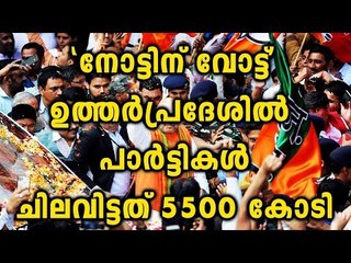 Parties Spent Rs 5,500 Crore On Uttar Pradesh Poll Campaign  | Oneindia Malayalam