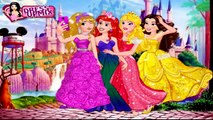 Chibi Disney Princess Maker ♥ Princesses Elsa , Ariel , Rapunzel , Jasmine ( Dress Up Game