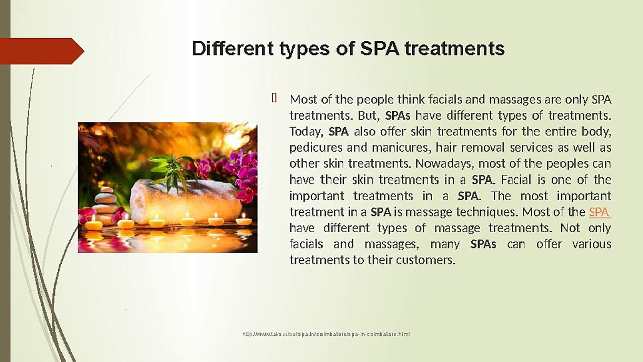 What are the spa treatments