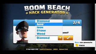 Boom Beach Hack Free Diamonds and Gold 2017